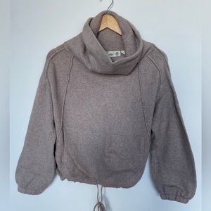 Anthropologie Field Flower Cinch Sweater